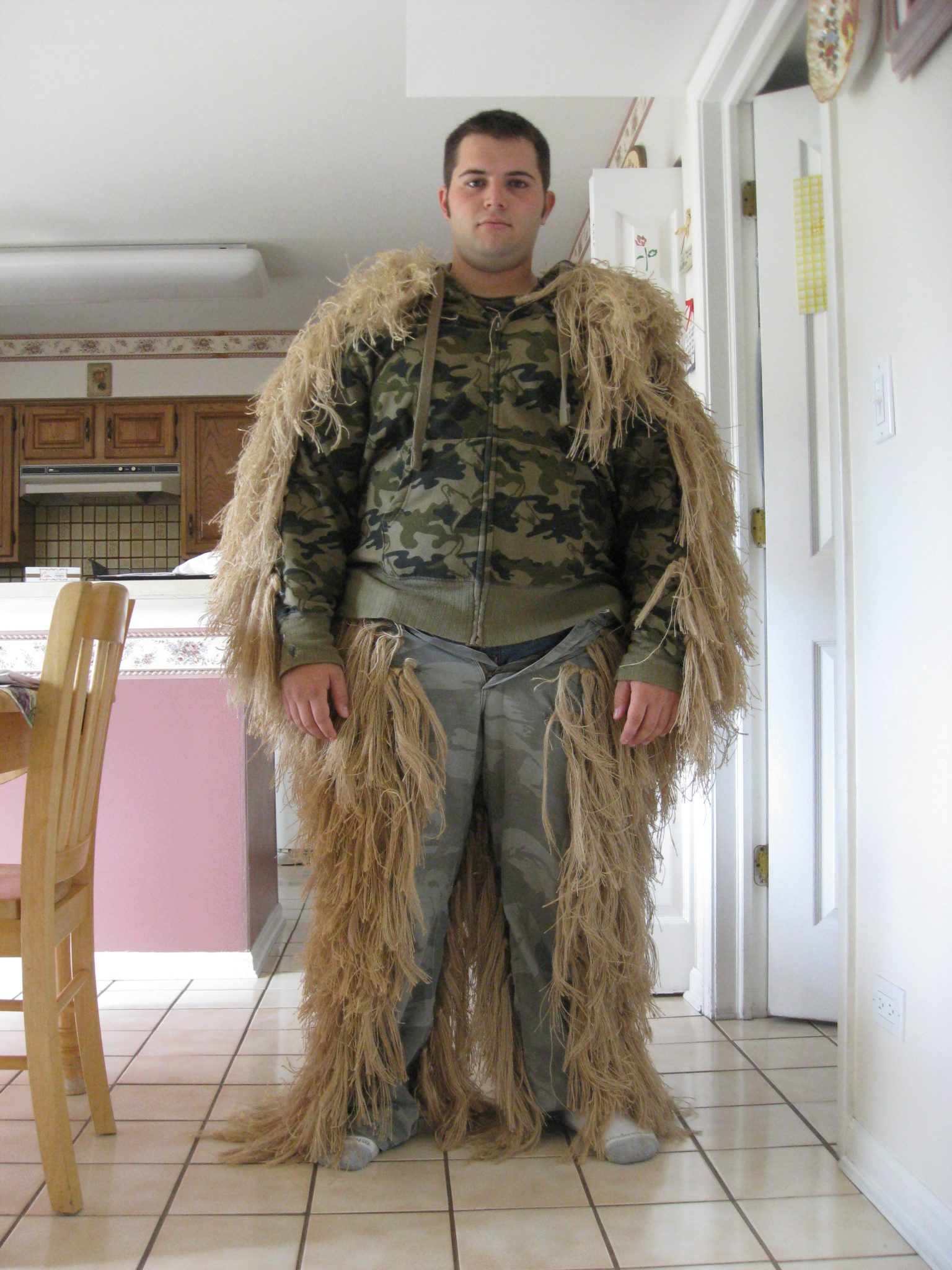 Ghillie in the Mist Frank Sarnelli Making a Ghillie Suit