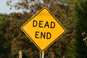 dead end